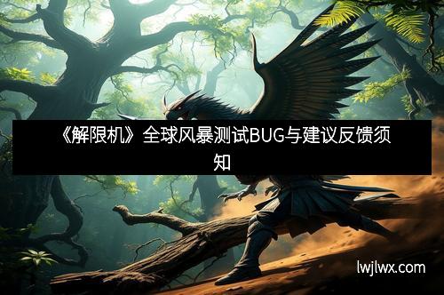 《解限机》全球风暴测试BUG与建议反馈须知